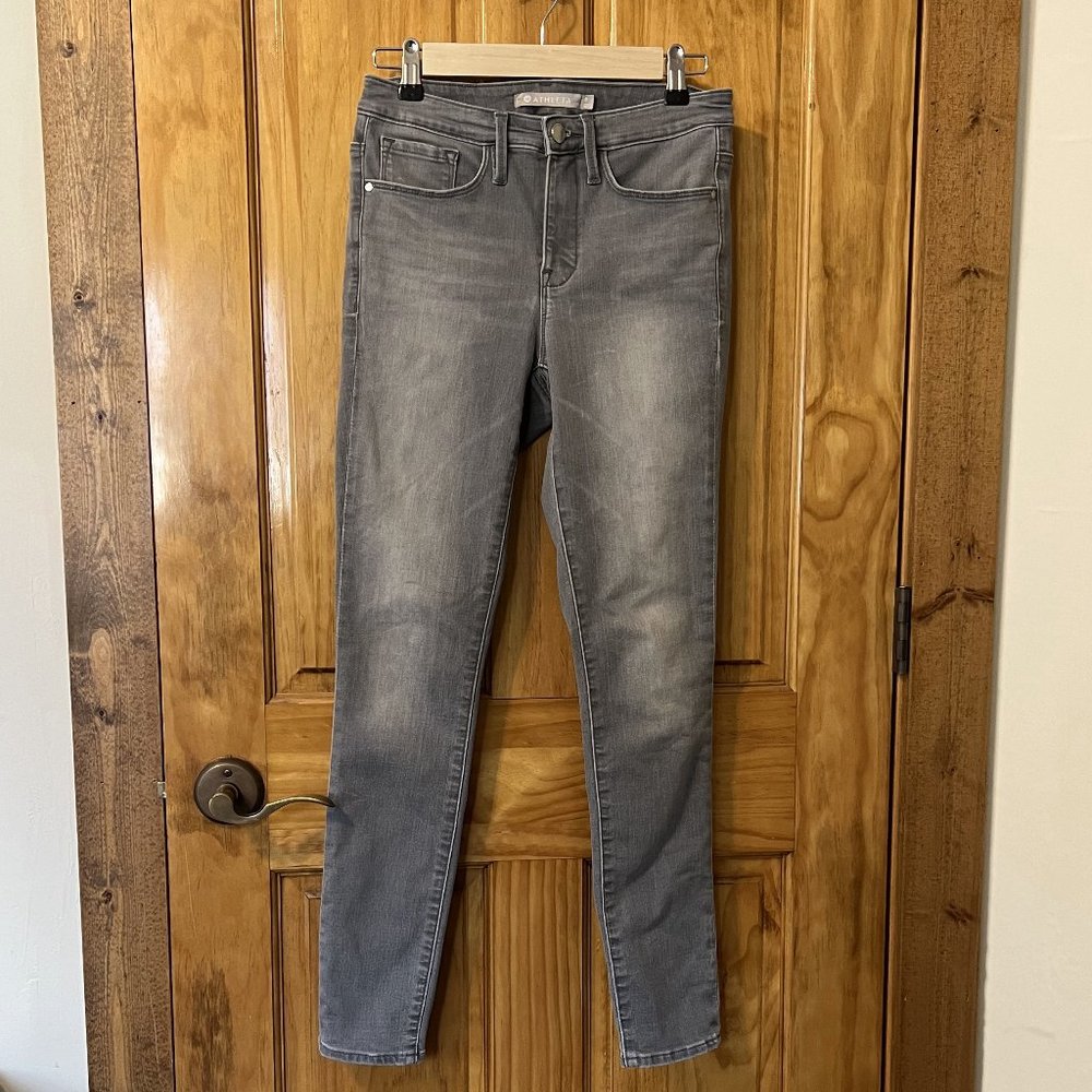 Athelta Sculptek Skinny Jean Grey Wash